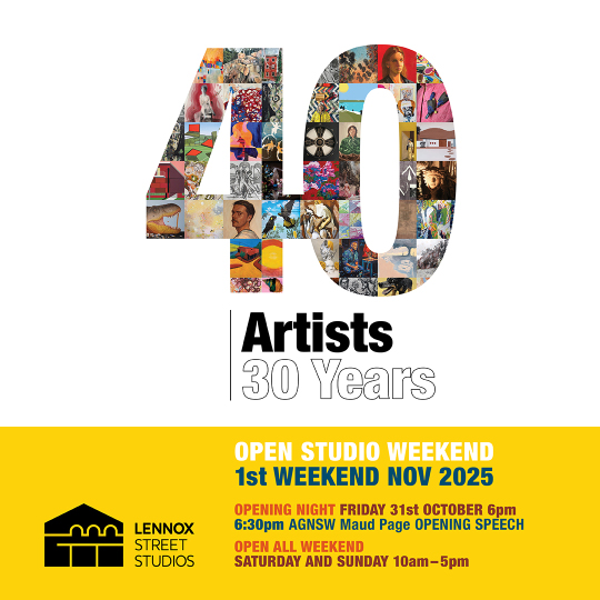 Lennox Street Open Studios weekend